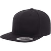 Yupoong Hat Snapback Pro-Style Wool Blend Cap 6089-Black