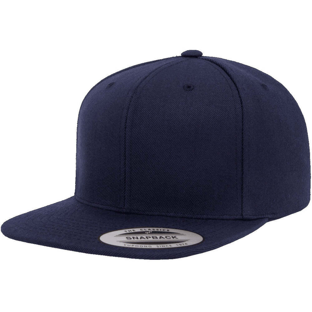 Yupoong Hat Snapback Pro-Style Wool Blend Cap 6089-Dark Navy