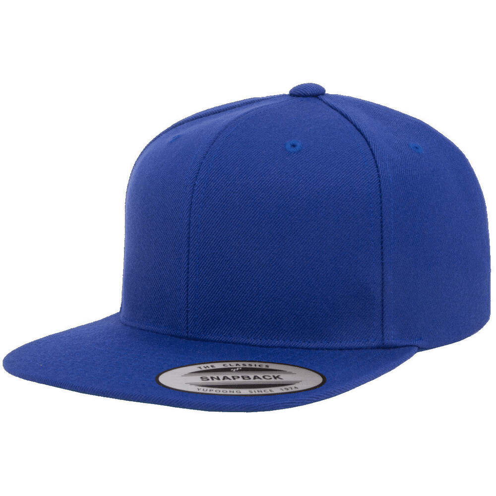 Yupoong Hat Snapback Pro-Style Wool Blend Cap 6089-Royal